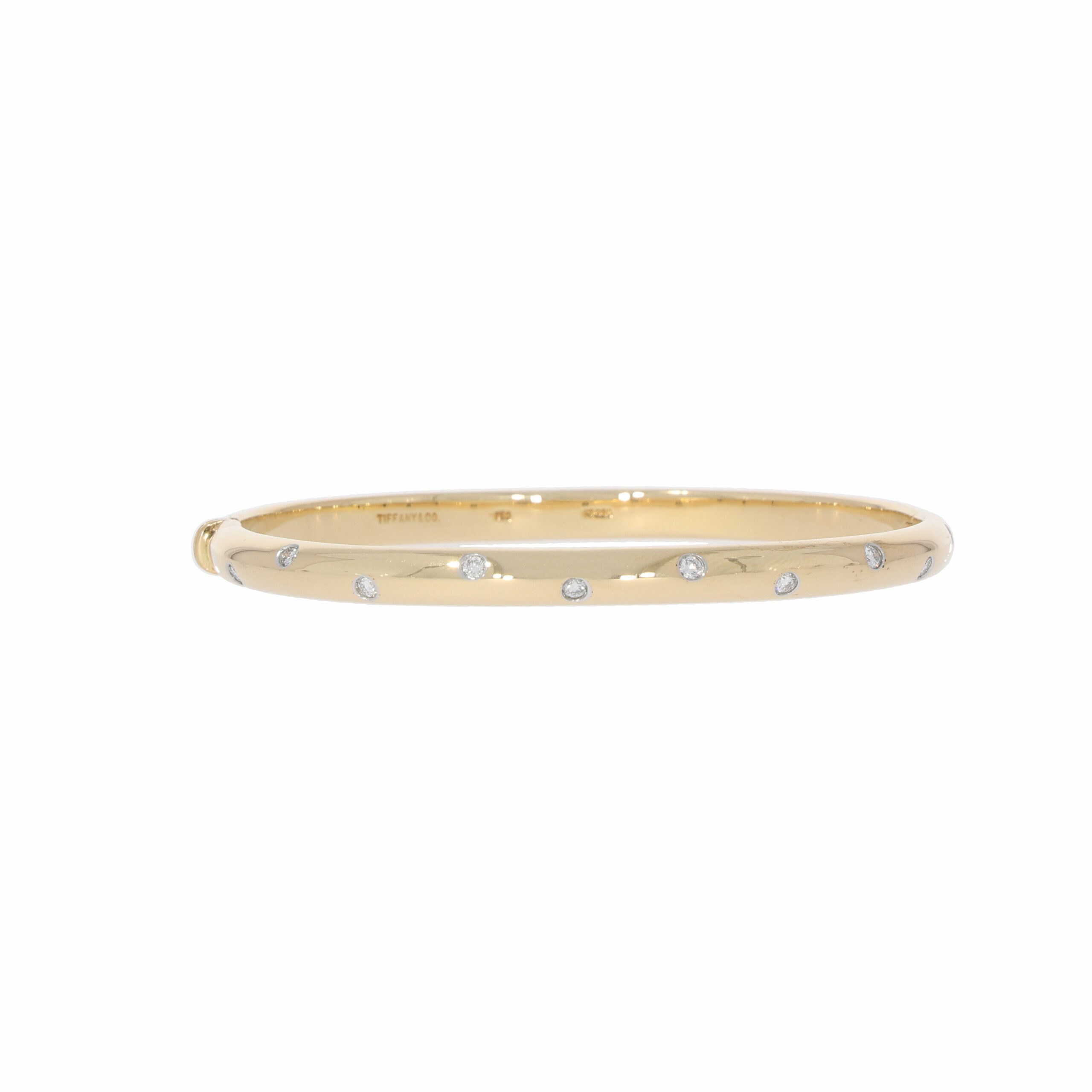 Tiffany & Co. Diamantarmreif in 750er Gelbgold