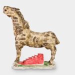 Markus Lüpertz Trojanisches Pferd Bronzeskulptur Vorschau