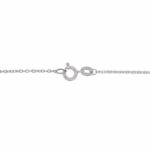 Damenkette mit Solitär Diamantanhänger in Weissgold Vorschau