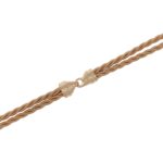 Edles Wellendorff Wahre Liebe Collier in 750er Gelbgold mit 9,2ct. Diamanten Vorschau