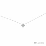 Wempe Kette mit Kreuzanhänger Weißgold 18K mit 0,22ct Diamanten und Zert. Vorschau