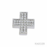 Wempe Kette mit Kreuzanhänger Weißgold 18K mit 0,22ct Diamanten und Zert. Vorschau