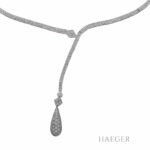 Collier 40cm Weißgold 750 / 18K mit 2,88ct Diamanten - Bild 2 Vorschau