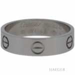 Cartier Love Ring Gr.62 Weißgold 750 / 18K - Bild 2 Vorschau