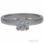 Freisheld Solitärring Gr.54 Weißgold 750 / 18K mit 1,01ct Diamant GIA Zert. - Bild 2 Vorschau