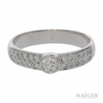 Diamant Ring Weißgold 585 / 14 Kt. ca. 0,80 ct. Vorschau