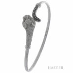 Panther Armreif Weißgold 750 / 18K mit 1ct Diamanten Vorschau