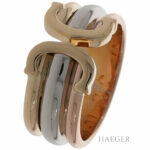 Cartier Double C Ring Gr.54 Tricolor 750 / 18K Full Set Vorschau