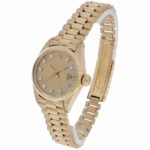 Rolex Lady-Datejust 26 Ref. 6917 Gold 18K Factory Diamond Dial 1978 - Bild 2 Vorschau