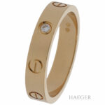 Cartier Love 1 Diamant Ring Gr.53 Gelbgold 750 / 18K Vorschau
