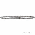 Diamant Armband 17cm Weißgold 750 / 18K mit 1,1ct - Bild 2 Vorschau