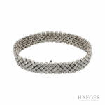 Reviérearmband Weißgold 750 / 18 Kt. ca. 12,44 ct. Diamanten Vorschau