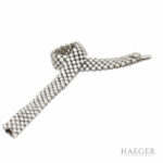 Reviérearmband Weißgold 750 / 18 Kt. ca. 12,44 ct. Diamanten - Bild 3 Vorschau