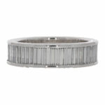 Memoiréring Weißgold 750 / 18 Kt. ca. 3ct. Baguette - Bild 2 Vorschau