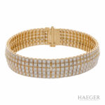 Damen Diamant Armband Gelbgold 750 / 18 Kt. ca. 6,80ct. - Bild 2 Vorschau