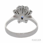 Tansanit Diamant Ring Weißgold 750 / 18 Kt. ca. 0,4ct. - Bild 2 Vorschau
