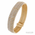 Damen Diamant Armband Gelbgold 750 / 18 Kt. ca. 6,80ct. - Bild 3 Vorschau