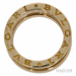 Bulgari B.Zero Ring Gelbgold 750 / 18 Kt. GR 50 m. Box - Bild 3 Vorschau