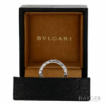 Bulgari B Zero Ring Weißgold 750 / 18 Kt. Gr 57 m. Box - Bild 4 Vorschau