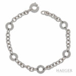 Bulgari Bettelarmband 3 Charms Weißgold 750 / 18 Kt. Vorschau
