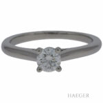 Cartier Solitär 1895 Ring Gr.48 Platin 950 mit 0,31ct Diamant Vorschau