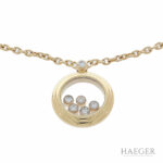 Chopard Happy Diamonds Collier Gelbgold 750 / 18 Kt. ca. 0,30ct. Vorschau