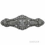 Diamant Brosche Platin 950er ca. 6ct. Vorschau