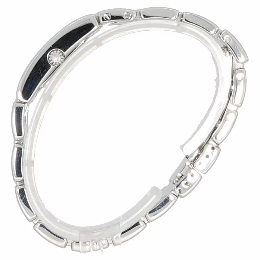Ebel Beluga Uhr in Stahl mit Diamantbesatz auf Ziffernblatt
