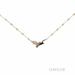 Lapponia Collier Gelb, Weißgold 585 / 14K mit 0,18ct Diamant Vorschau