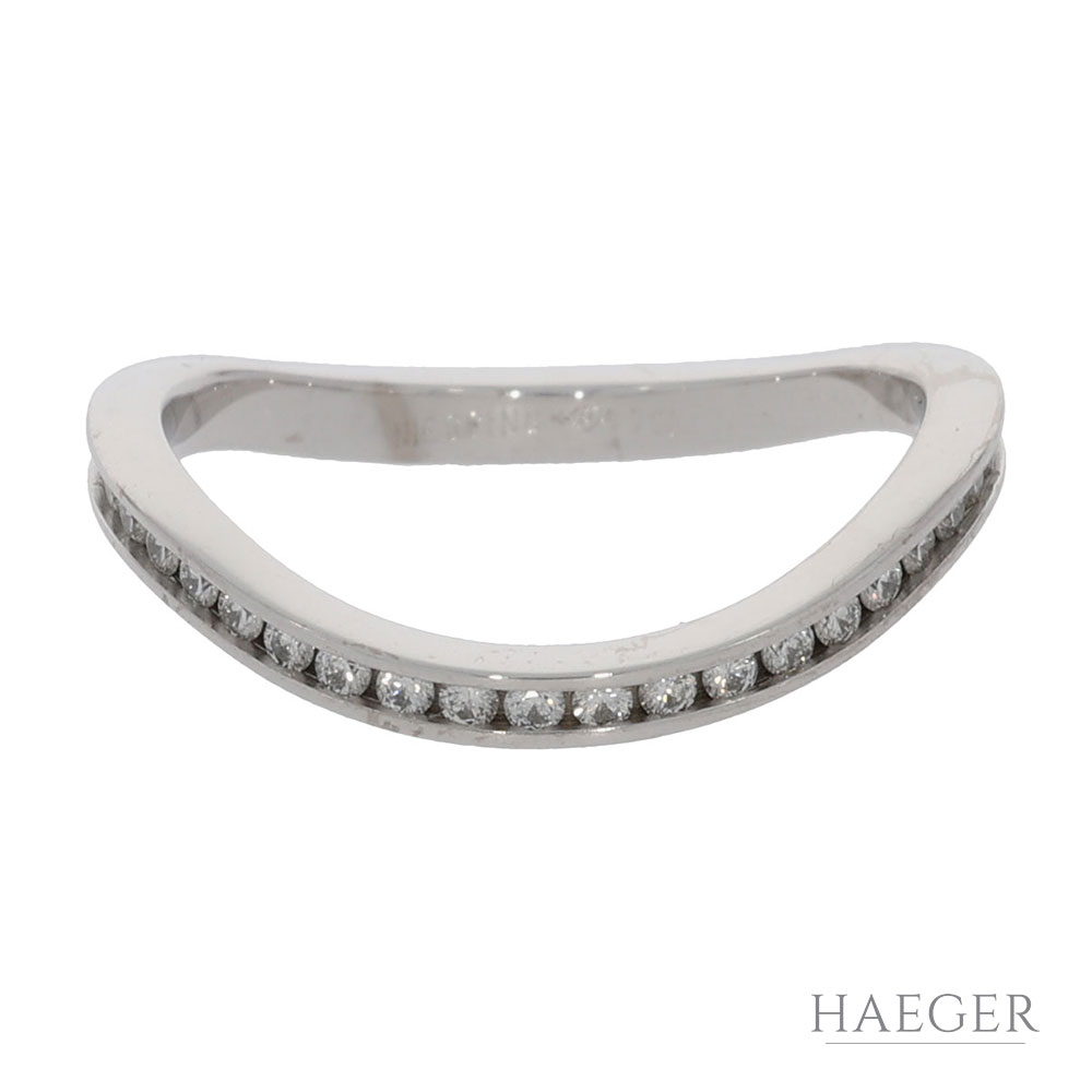 Niessing Flurry Diamantring Weißgold 750 / 18kt. ca. 0,25ct.