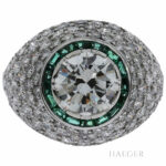 Schilling Cocktailring in 950er Platin besetzt mit 2 Carat Diamanten Vorschau