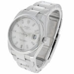 Rolex Oyster Perpetual Date Ref. 115200 Silver Dial Full Set 2019 Top Condition - Bild 2 Vorschau