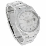 Rolex Oyster Perpetual Date Ref. 115200 Silver Dial Full Set 2019 Top Condition - Bild 3 Vorschau