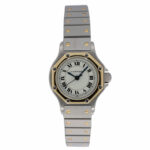 Cartier Santos Octagon Ref. 0907 Stahl/Gold 18K automatic 1990’s Vintage Watch Vorschau
