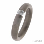 Niessing Diamant Spannring Weißgold 750 / 18 Kt. ca. 0,21ct Vorschau