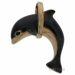 Cartier Delfin Anhänger Gelbgold 750 / 18 Kt. Vorschau