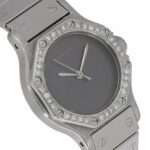 Cartier Santos Octagon Ref. 0906 Steel Ghost Dial Diamonds Aftermarket ca. 1990 Vorschau