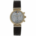 IWC Da Vinci Lady Chronograph Ref. 3735 Gold 18K Aftermarket Diamonds Blanco Papers Vorschau