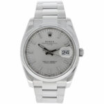 Rolex Oyster Perpetual Date Ref. 115200 Silver Dial Full Set 2019 Top Condition Vorschau