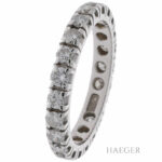 Memoirering Gr.54 Weißgold 585 / 14K mit 1,5ct Diamanten Vorschau