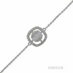 Armband 17cm Weißgold 750 / 18K mit Diamanten Vorschau