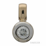 Anhänger Gelb,- Weißgold 585 / 14K mit 0,25ct Diamant Vorschau