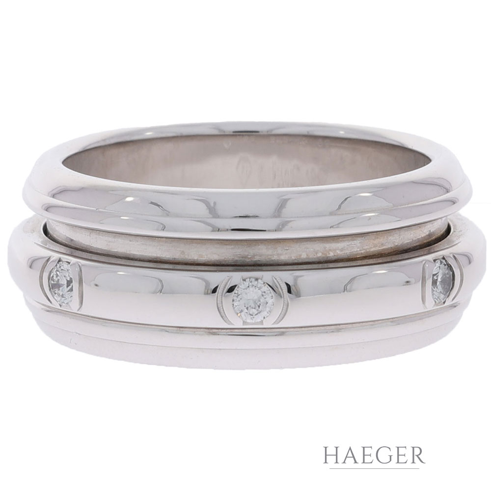 Piaget Possession Ring Gr.56 Weißgold 750 / 18K mit 0,2ct Diamanten - Bild 2