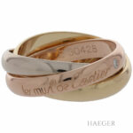 Cartier Trinity Ring mit Diamanten Gr.52 Mehrfarbiges Gold 750 / 18K - Bild 2 Vorschau