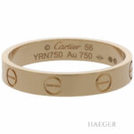 Cartier Love Ring Gr.56 Gelbgold 750 / 18K Full Set - Bild 2 Vorschau