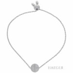 Bucherer Armband 21,5cm Weißgold 750 / 18K mit 0,25ct Diamanten - Bild 2 Vorschau