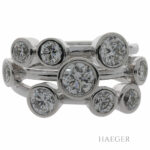 Ring Gr.62 Weißgold 750 / 18K mit 3,2ct Diamanten - Bild 2 Vorschau