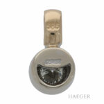 Anhänger Gelb,- Weißgold 585 / 14K mit 0,25ct Diamant - Bild 2 Vorschau