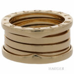 Bulgari B.Zero 1 4 Band Ring Gr.53 Gelbgold 750 / 18K - Bild 2 Vorschau