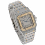 Cartier Santos Galbée Ref. 187901 29mm Quartz ca. 1990’s Vintage Watch - Bild 4 Vorschau